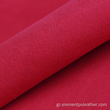 Microfiber Suede μαύρο υλικό για κουτί σετ κοσμημάτων